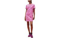 HERMES Short-Sleeved Dresses Women's Rosewood Potato