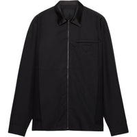PRADA Zip Up Long Sleeved Shirt