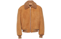 PRADA Logo Detailed Zipped Jacket