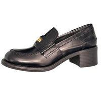 MIU MIU Loafers Women's Black Brown