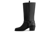 LOUIS VUITTON Laureate Knee-high Boots 5cm Women's Green