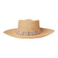 Loro Piana Straw Woven Hats & Caps Women's Yellow