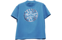 HERMES FW22 Drop Shoulder Sleeve T Shirt Women's Blue