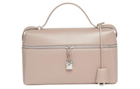 Loro Piana ExtraPocket Leather Saddle Bag Shoulder Bag Crossbody Bag Women's Pink