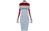 LOUIS VUITTON Long-Sleeved Dresses Women's Multicolor