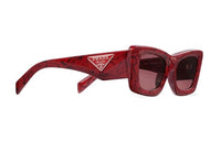 PRADA Symbole Sunglasses Women's Red