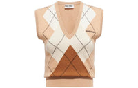 MIU MIU Vests Women's Brown