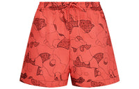 DIOR Quarterly New Products Casual Shorts Unisex Orange