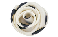 SAINT LAURENT Brooches Men's Black White