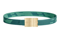 HERMES Belt Men's Blue/Green Width: 3.2cm