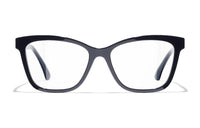 CHANEL Eyeglass Frames Women's Black
