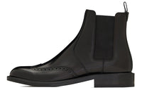 SAINT LAURENT Army Ankle Length Chelsea Boots Men's Black
