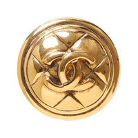 CHANEL Logo engraved Brooch