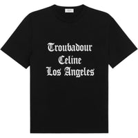CELINE Troubadour Loose T-shirt In Cotton Jersey
