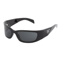 PRADA Acetate Irregular Shape Sunglasses Women's Black