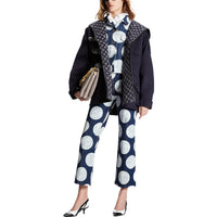 LOUIS VUITTON FW22 Coats Women's Marine Blue