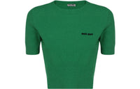MIU MIU SS22 Sweater Women's Green