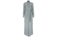 PRADA Long Sleeved Dress Women's Gray