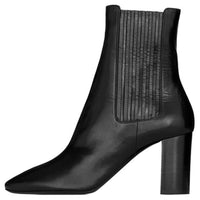 SAINT LAURENT Pointed Toe Ankle Boots