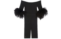 SAINT LAURENT FW21 Jumpsuit Women's Black