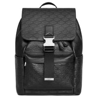 CELINE Triomphe Cow Leather Backpack Men's Black