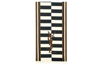 SAINT LAURENT Cassandre Logo Printed Scarf