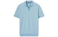 Loro Piana Polo Shirts Men Blue