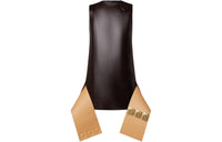 LOUIS VUITTON Sleeveless Dress Women's Brown
