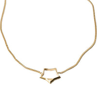 PRADA Metal Necklaces Women's Gold
