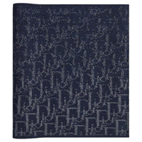 DIOR Sheep Wool Scarves Kids' Blue