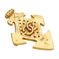 CHANEL 1994 Logo Brooch