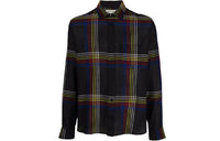 SAINT LAURENT Checked Wool Shirt