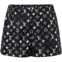 LOUIS VUITTON Stencil-effect Monogram Shorts