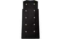 LOUIS VUITTON Double-Breasted Satin Dress