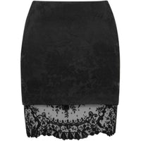 SAINT LAURENT Casual Short Skirts Women's Black