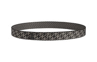 HERMES Calfskin Belt Unisex Black/Graphite Ink 3.2cm