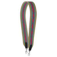 HERMES Cavale Canvas With Swift Leather Bag Strap Women's Multicolor & Black