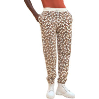 HERMES FW24 Knitted Sports Pants Women's Chestnut Brown