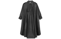 SAINT LAURENT Trench Coat Men's Black