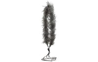 PRADA Fur Shoulder Strap Bag Straps Women's Gray