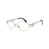 CELINE Oval Eyeglass Frames Women's Silver