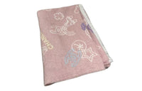 CHANEL Knit Scarves Women's Pink