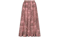 DIOR Casual Long Skirts Women's Pink