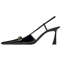 SAINT LAURENT Slim Heel High Heels 7.5cm Women's Black