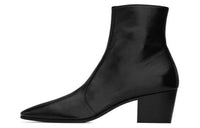 SAINT LAURENT Vassili 60mm Leather Boots