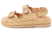 CHANEL Strap Sandals Women's Pink