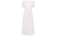 MIU MIU Short Sleeved Dress Women's Snow Pink