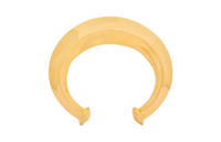 SAINT LAURENT Brass Bangles Women's Gold