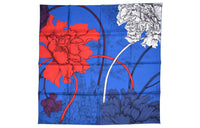 HERMES Silk Scarves Women's Blue