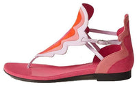 HERMES Strap Sandals Women's Pink